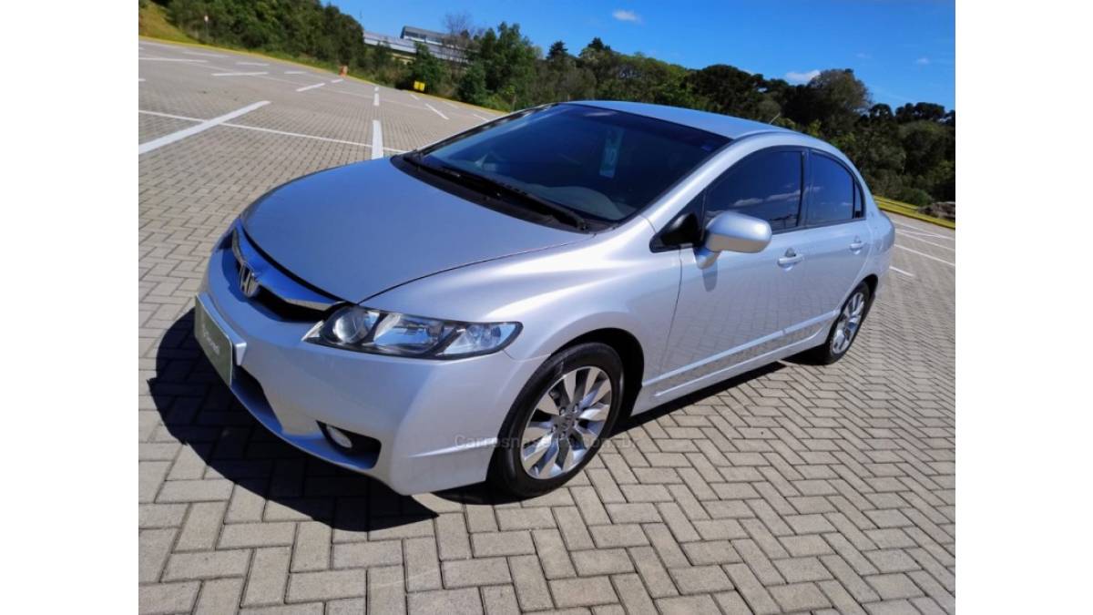 HONDA - CIVIC - 2009/2010 - Prata - R$ 51.800,00